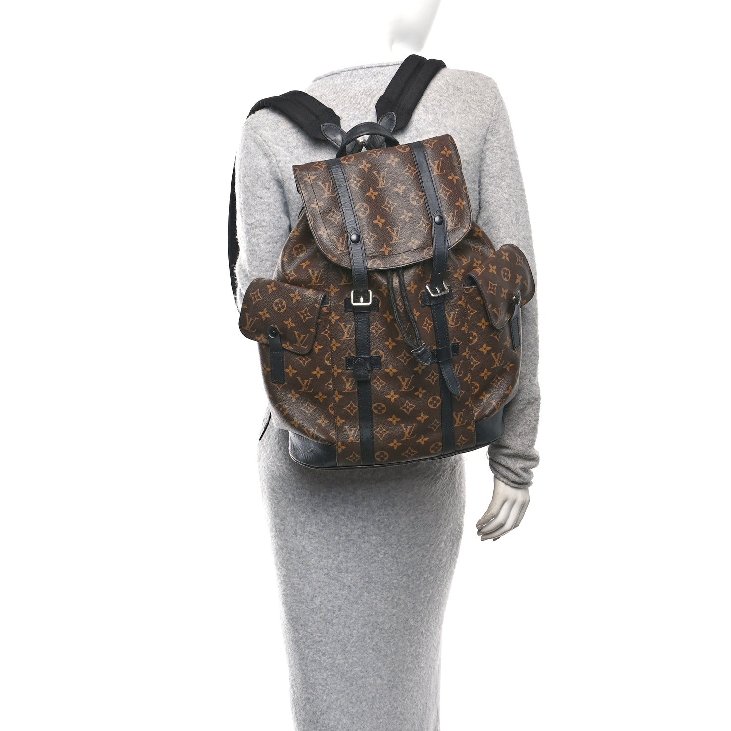 Louis Vuitton Monogram Macassar Christopher MM Backpack