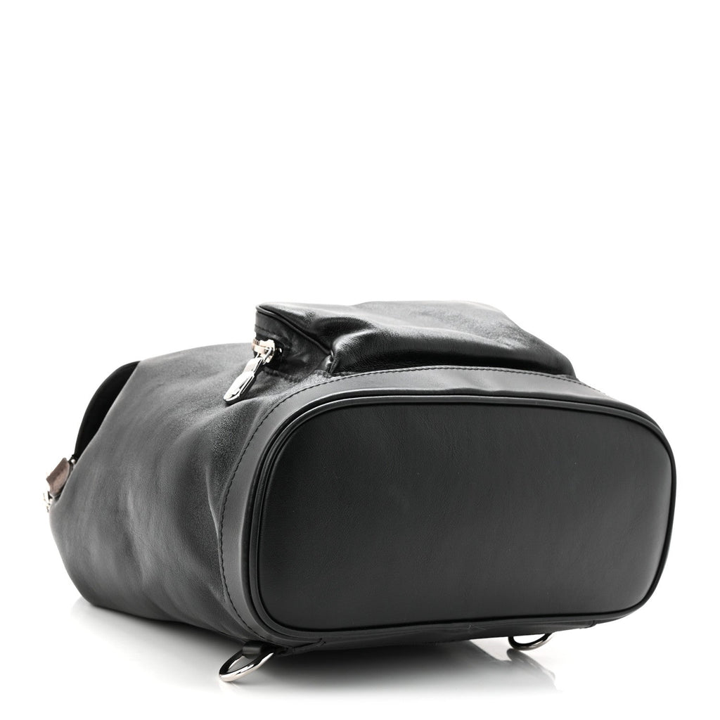 Louis Vuitton Lambskin Monogram Montsouris Vibe PM Black