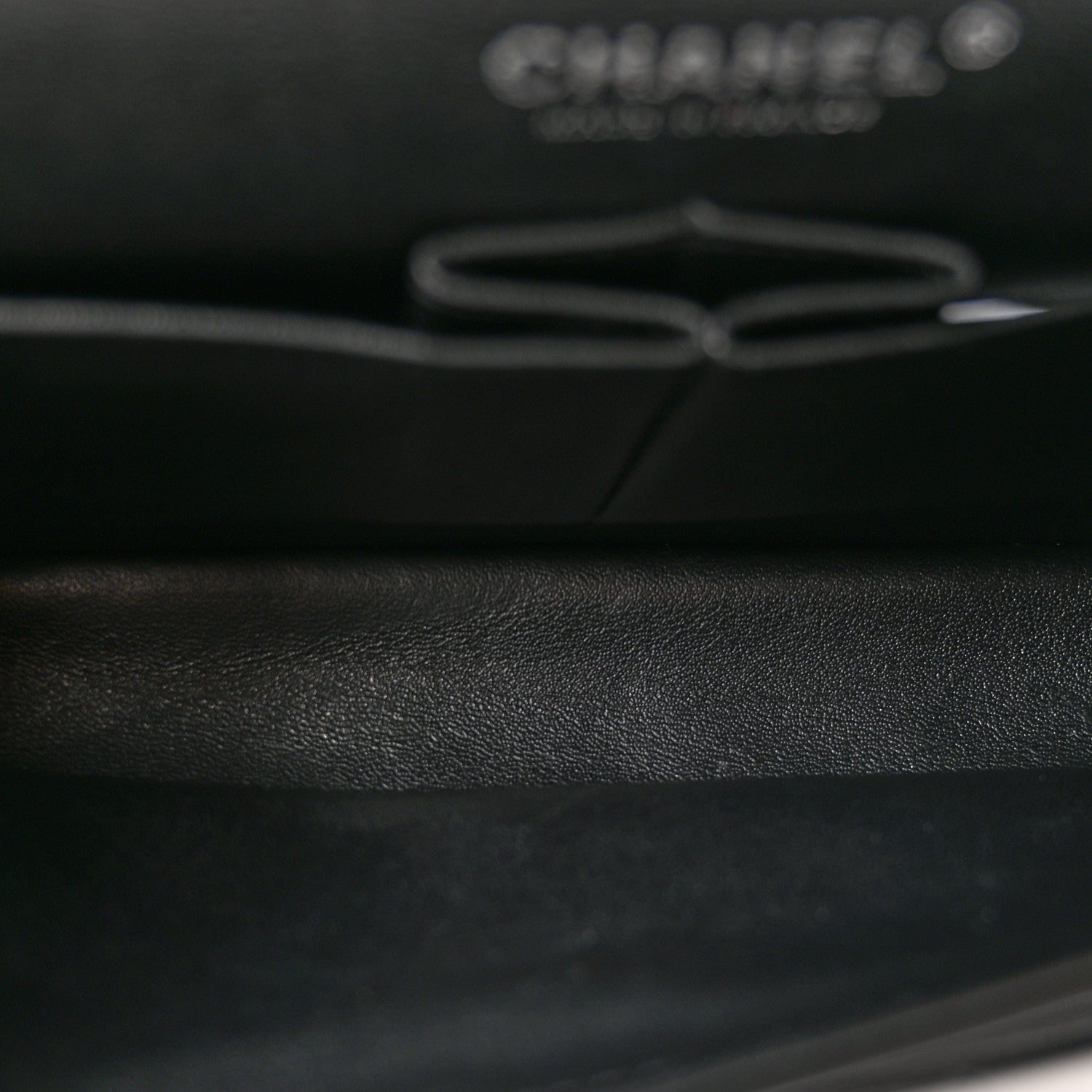 Chanel Patent Calfskin Quilted Bi-Color Medium Double Flap Black Red