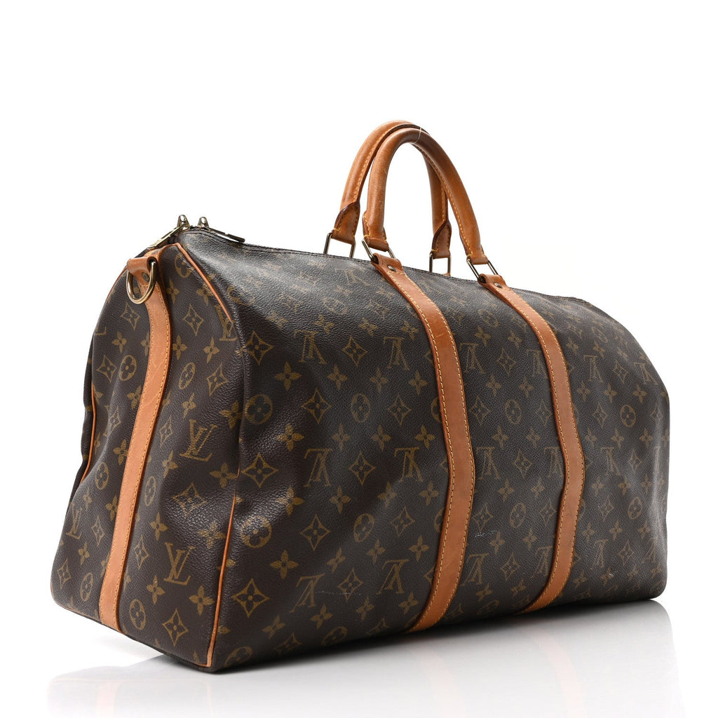 Louis Vuitton Monogram Keepall Bandouliere 50