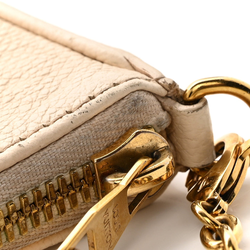 Louis Vuitton Empreinte Easy Pouch On Strap Cream