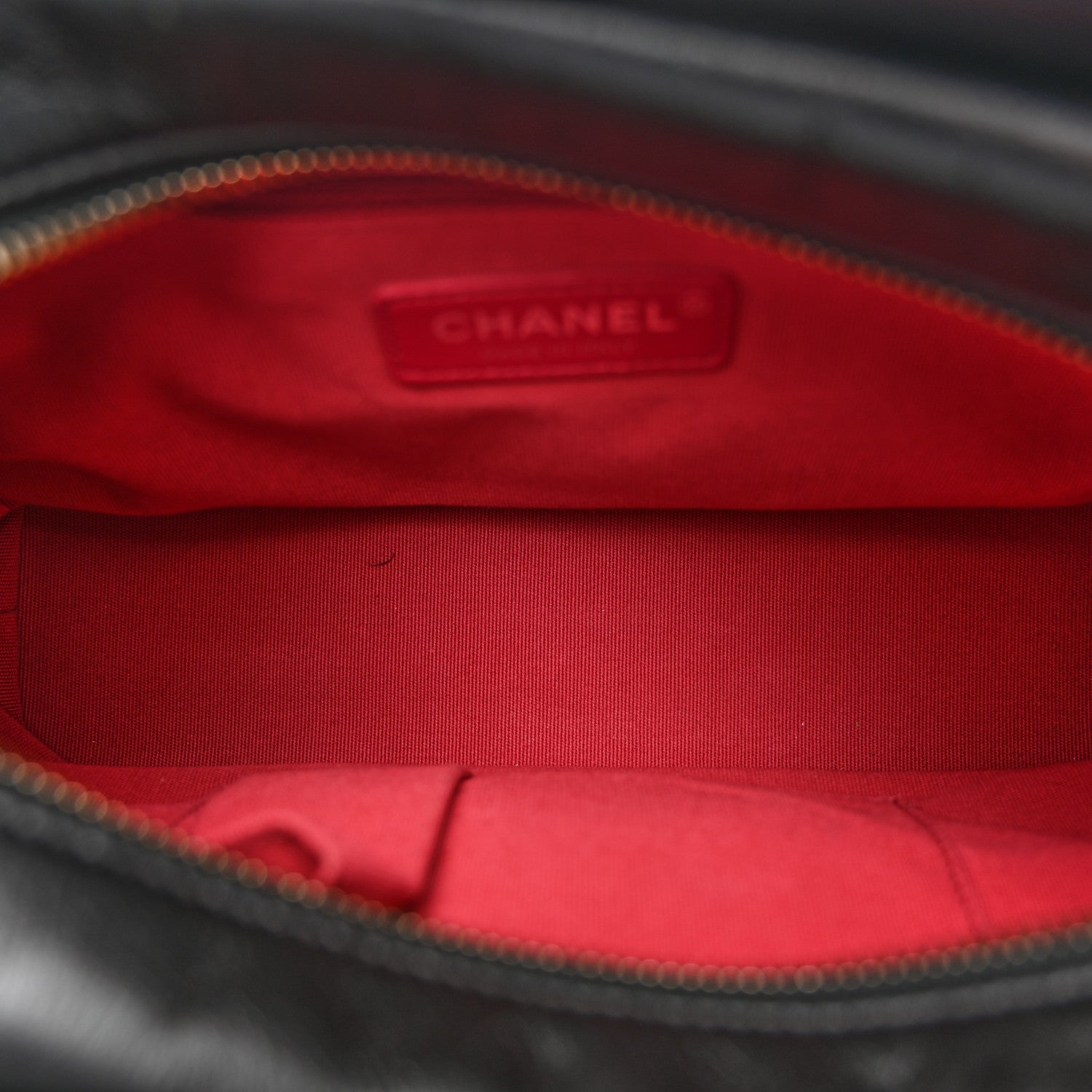 Chanel Aged Calfskin Quilted New Medium Gabrielle Hobo Black
