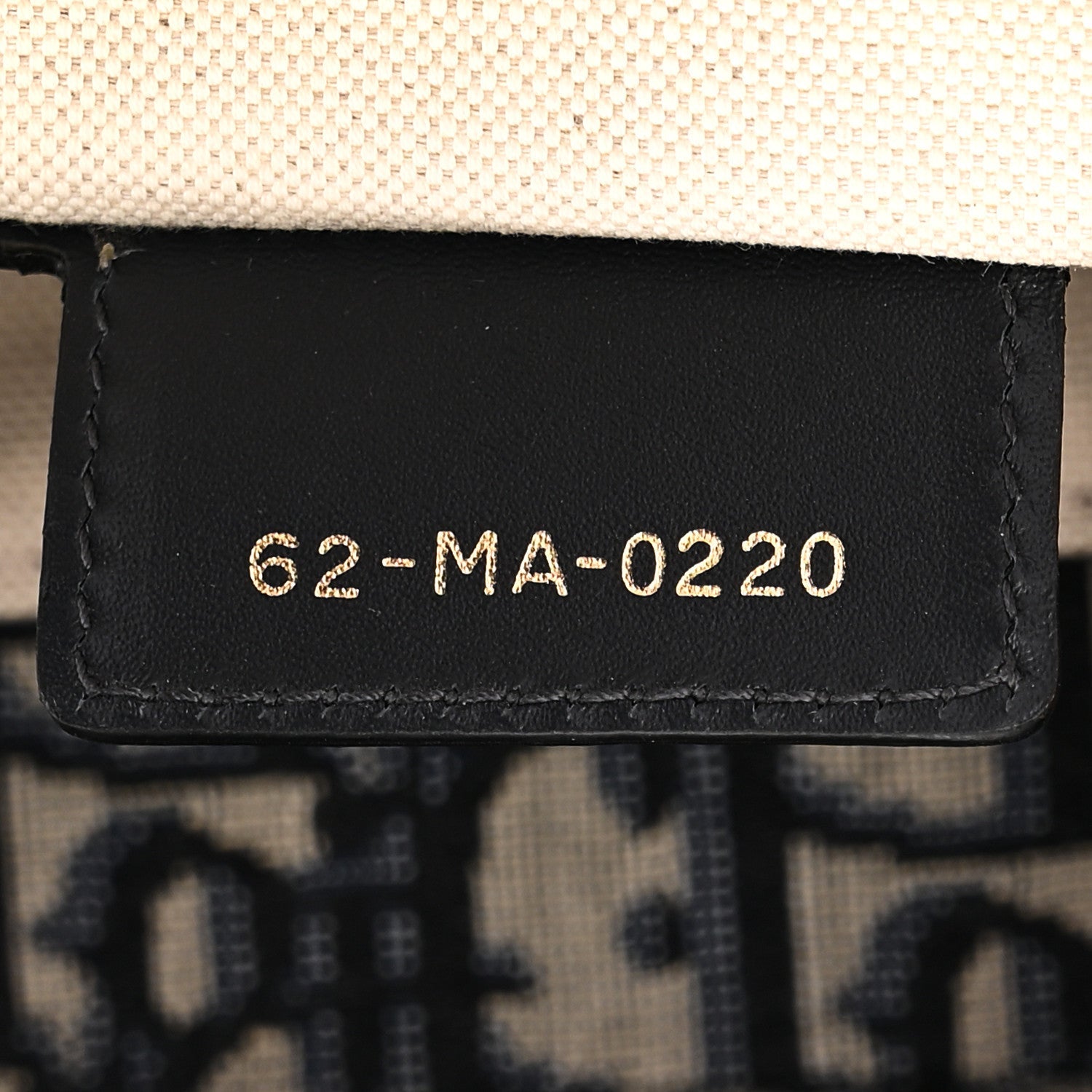 Christian Dior Oblique Saddle Bag Blue