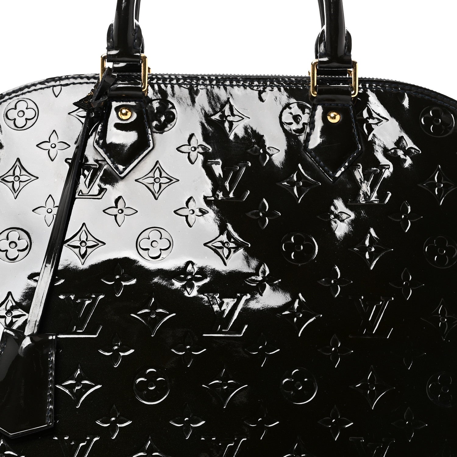 Louis Vuitton Vernis Alma GM Blue Nuit