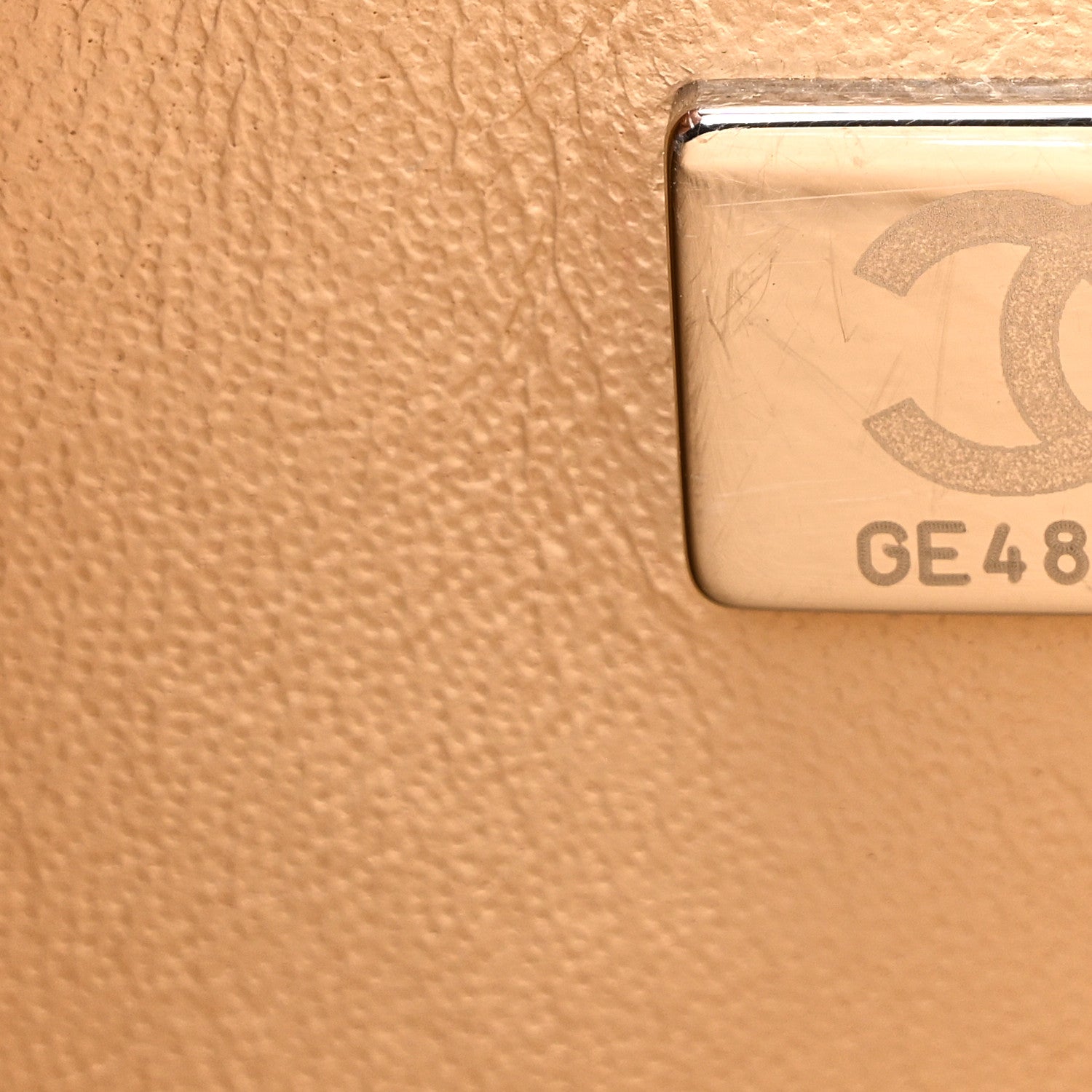 Chanel Caviar Quilted Small Double Flap Beige