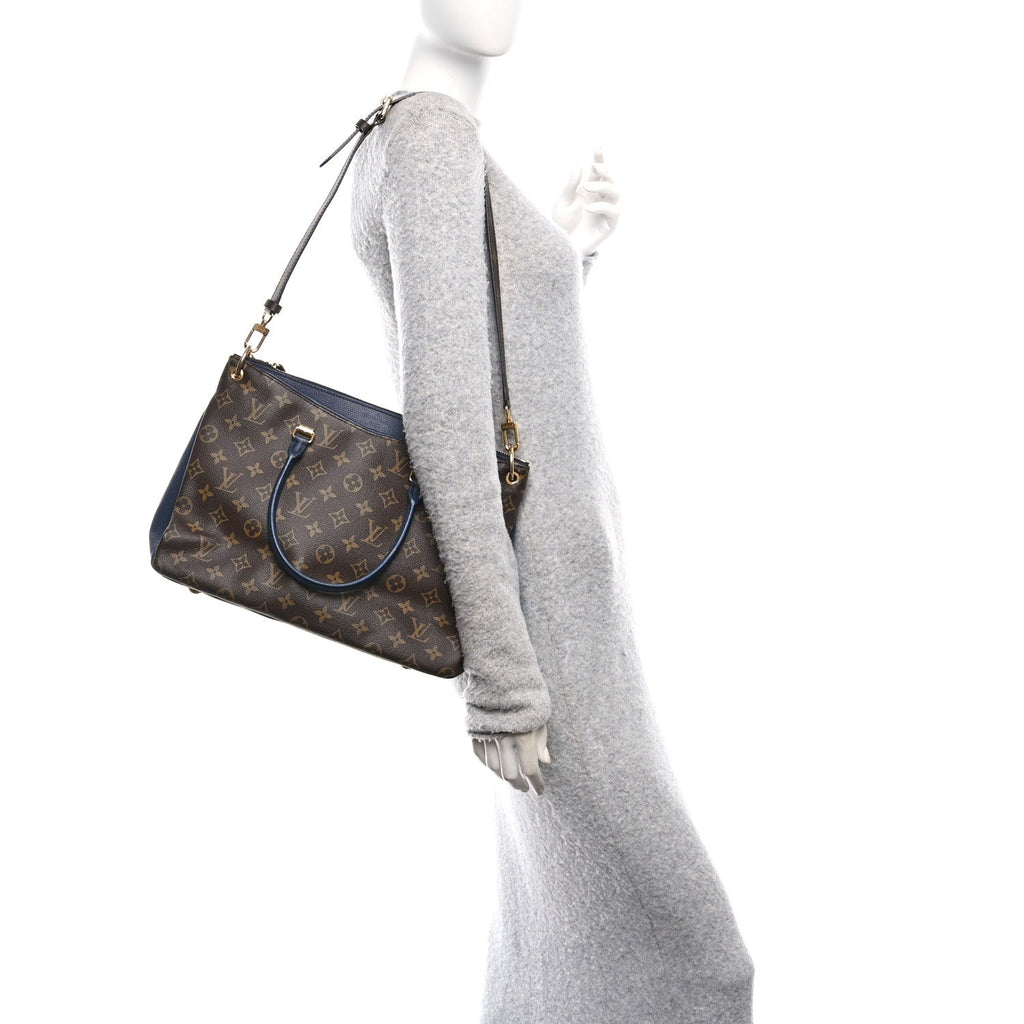 Louis Vuitton Monogram Pallas Blue Marine