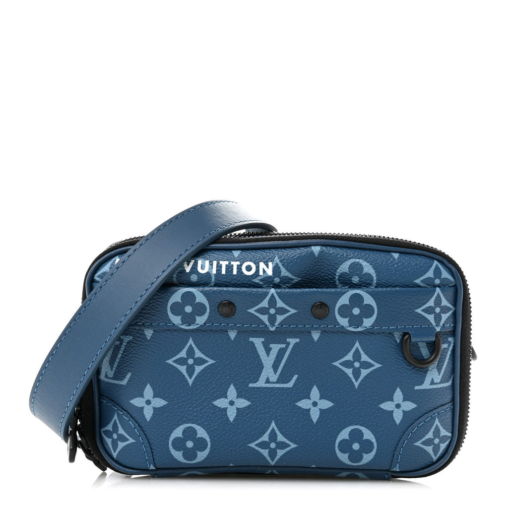Louis Vuitton Monogram Alpha Wearable Wallet Atlantic Blue