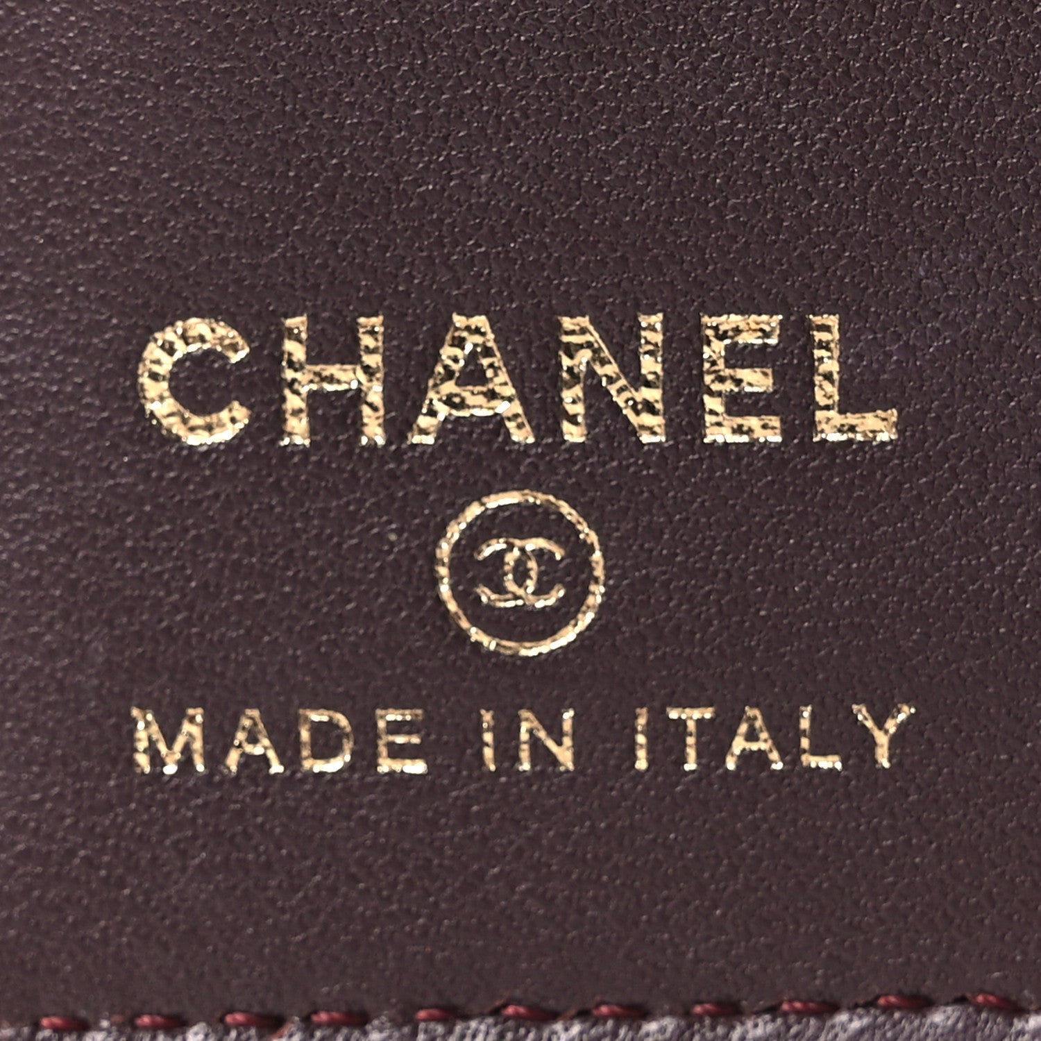 Chanel Lambskin Quilted Passport Holder Black