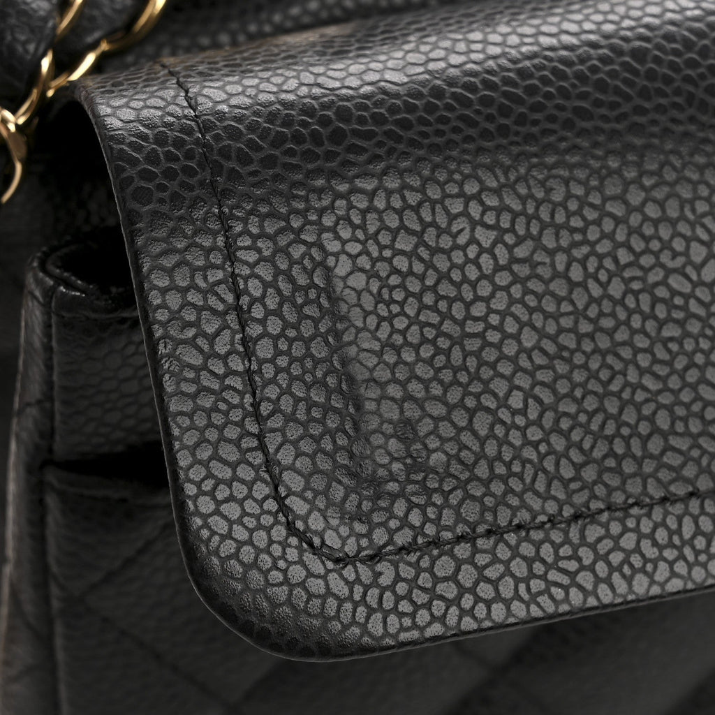 Chanel Caviar Quilted Small Double Flap Black