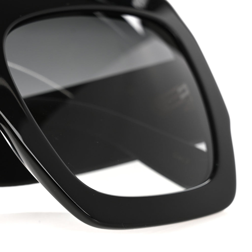 Gucci Acetate Square Frame Sunglasses GG0102S Black