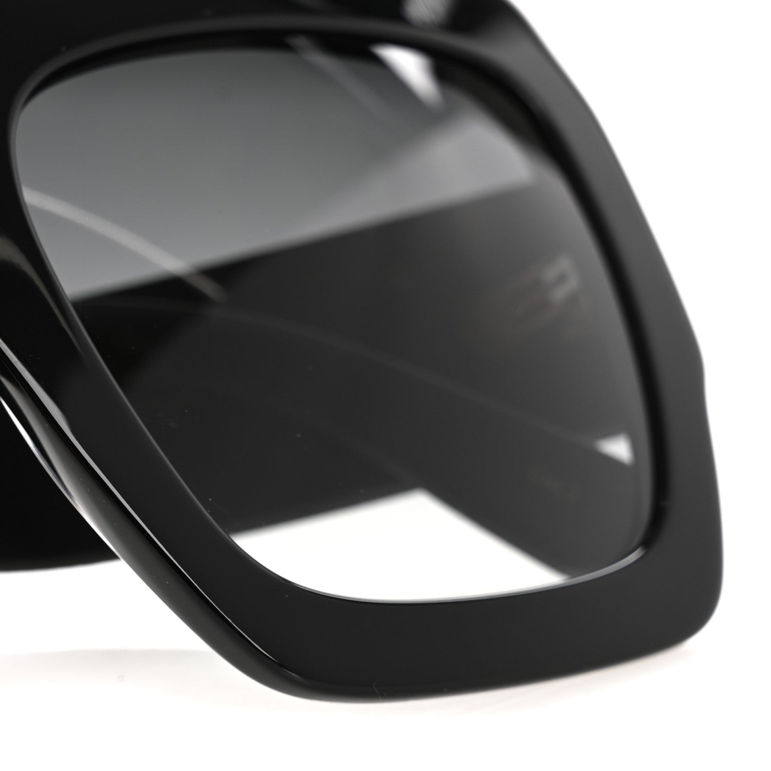 Gucci Acetate Square Frame Sunglasses GG0102S Black