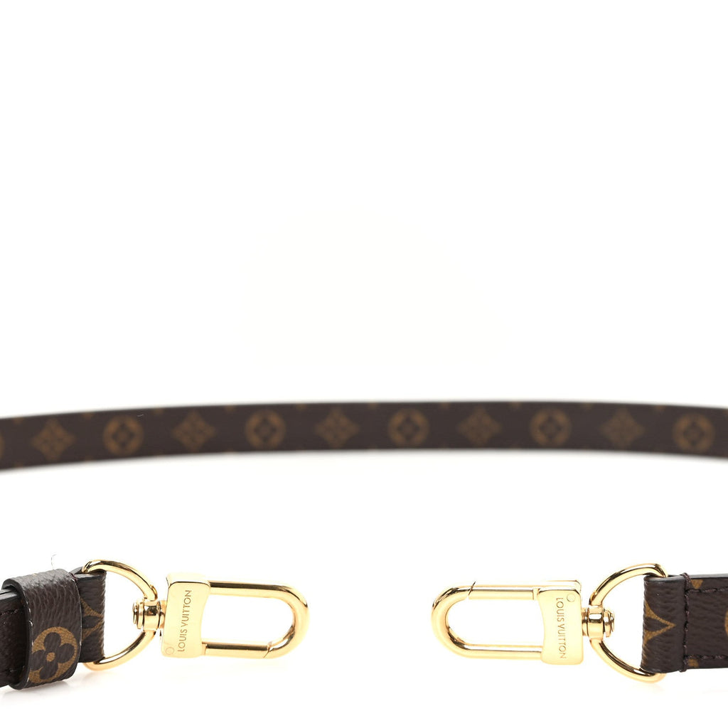 Louis Vuitton Monogram Bandouliere 20mm Adjustable Shoulder Strap