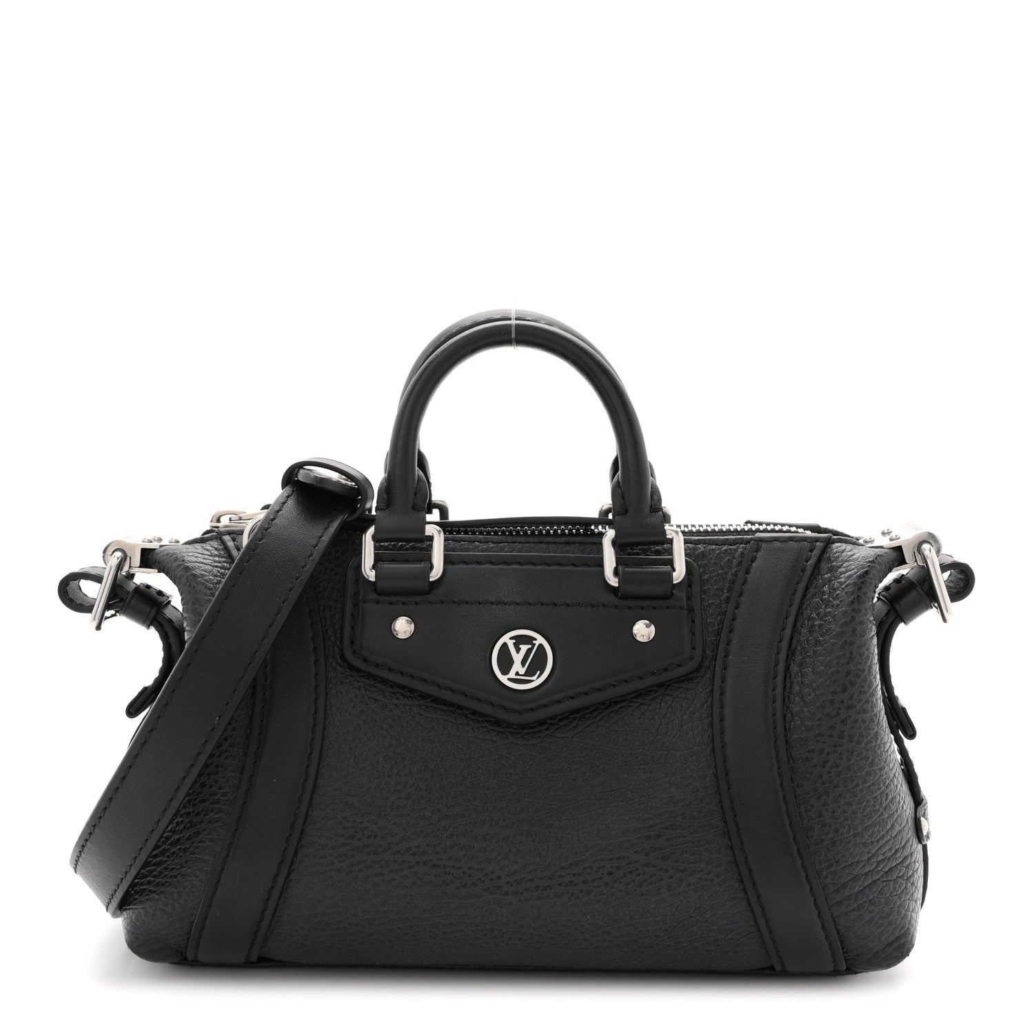 Louis Vuitton Calfskin Nano Biker Black