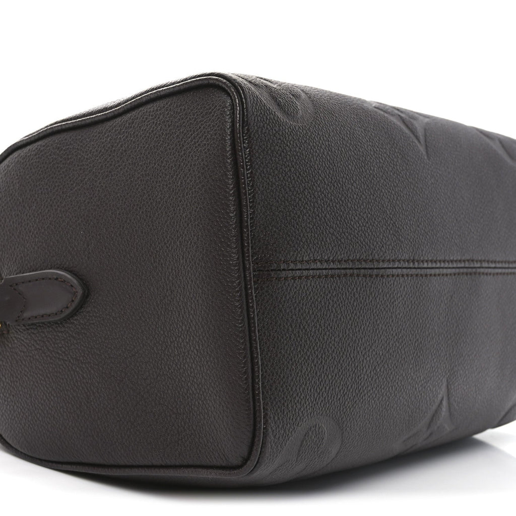 Louis Vuitton Empreinte Monogram Giant Speedy Bandouliere 25 Chocolate