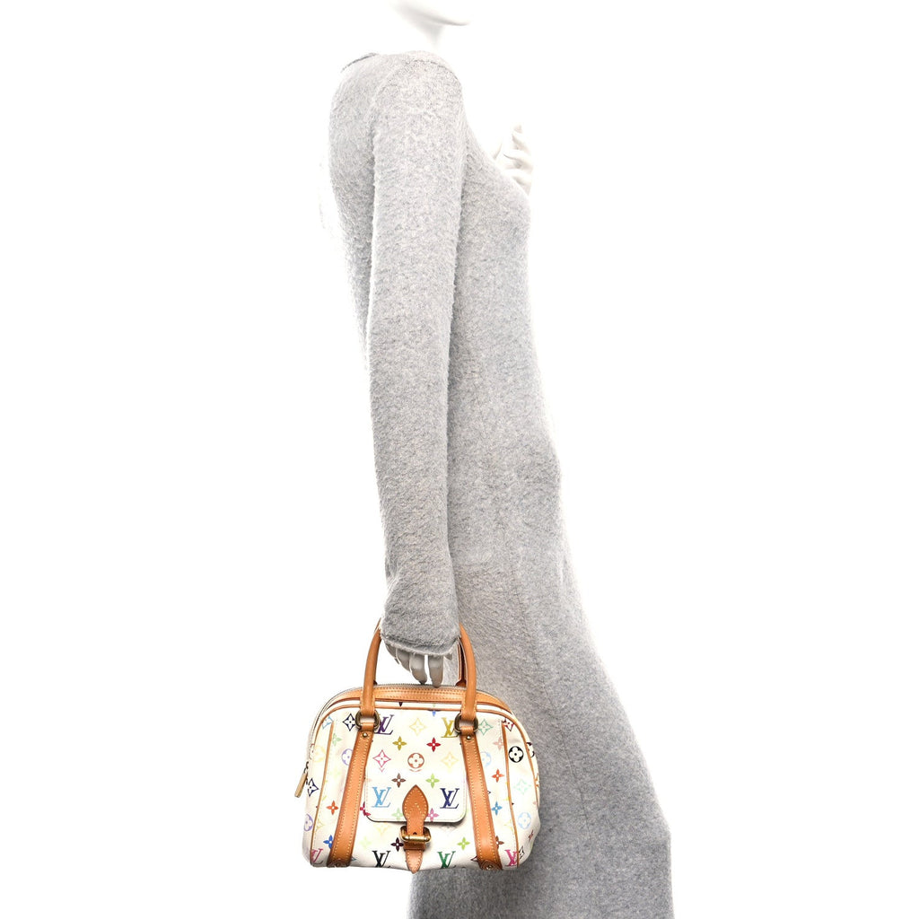 Louis Vuitton Monogram Multicolor Priscilla White