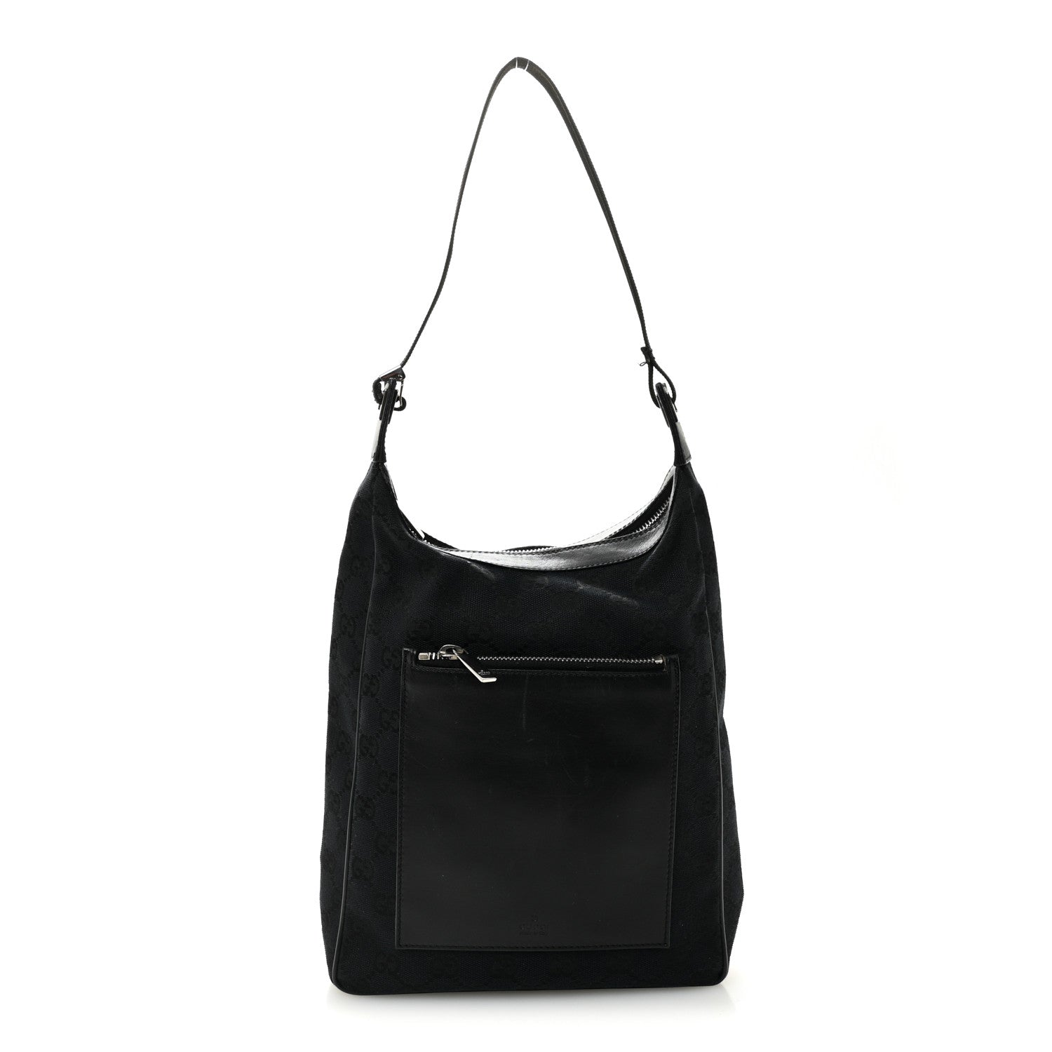 Gucci Monogram Hobo Black