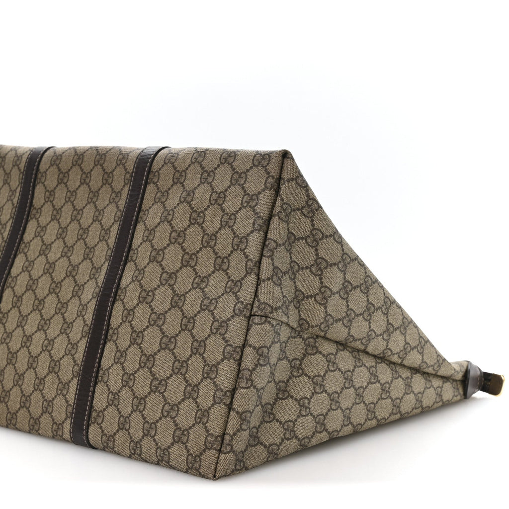 Gucci GG Plus Monogram Medium Joy Tote Dark Brown