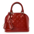 Louis Vuitton Vernis Alma BB Cherry