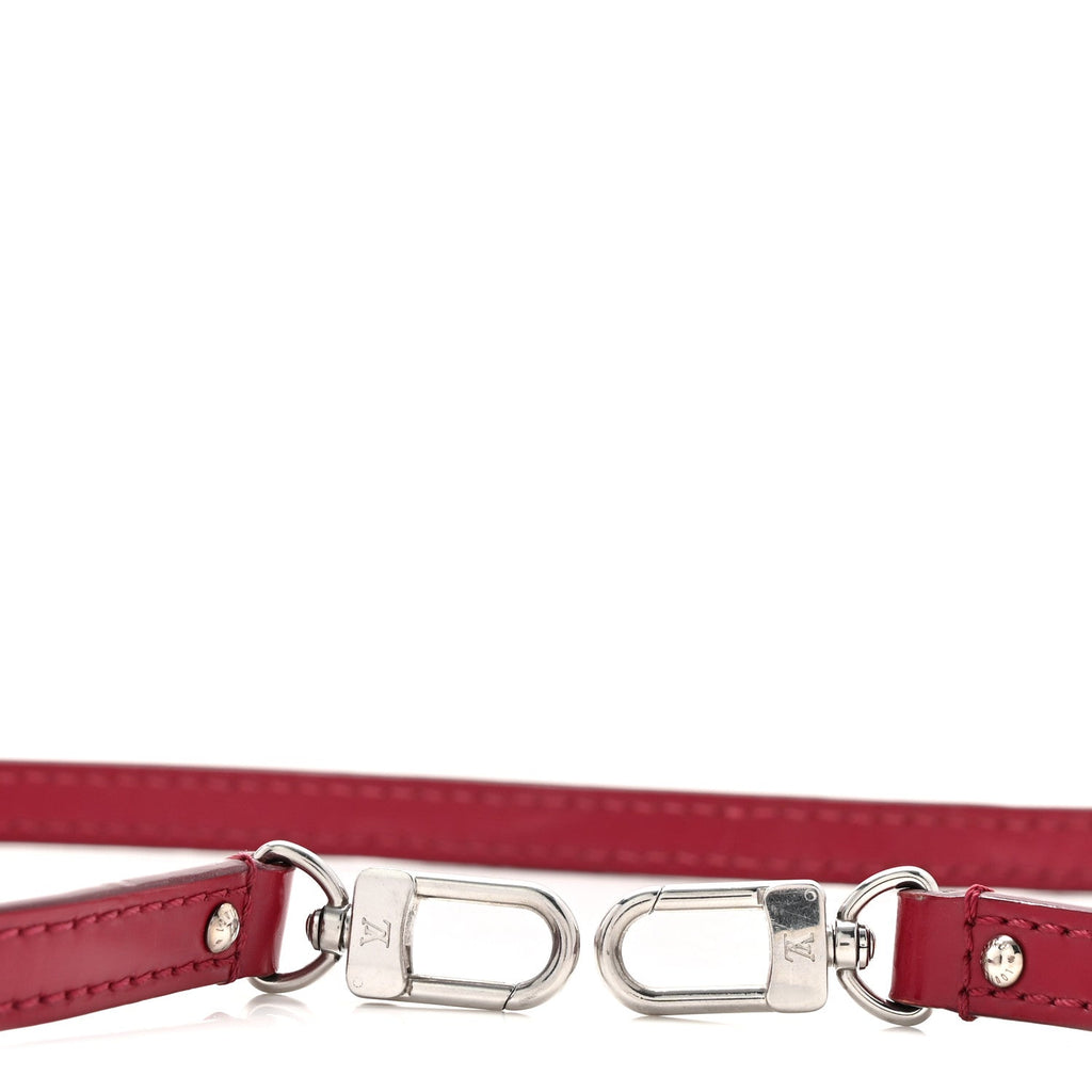 Louis Vuitton Calfskin Alma BB Shoulder Strap Magenta