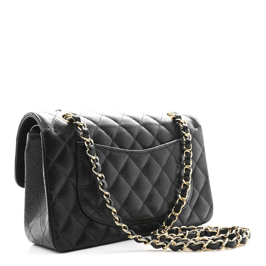 Chanel Caviar Quilted Small Double Flap Black