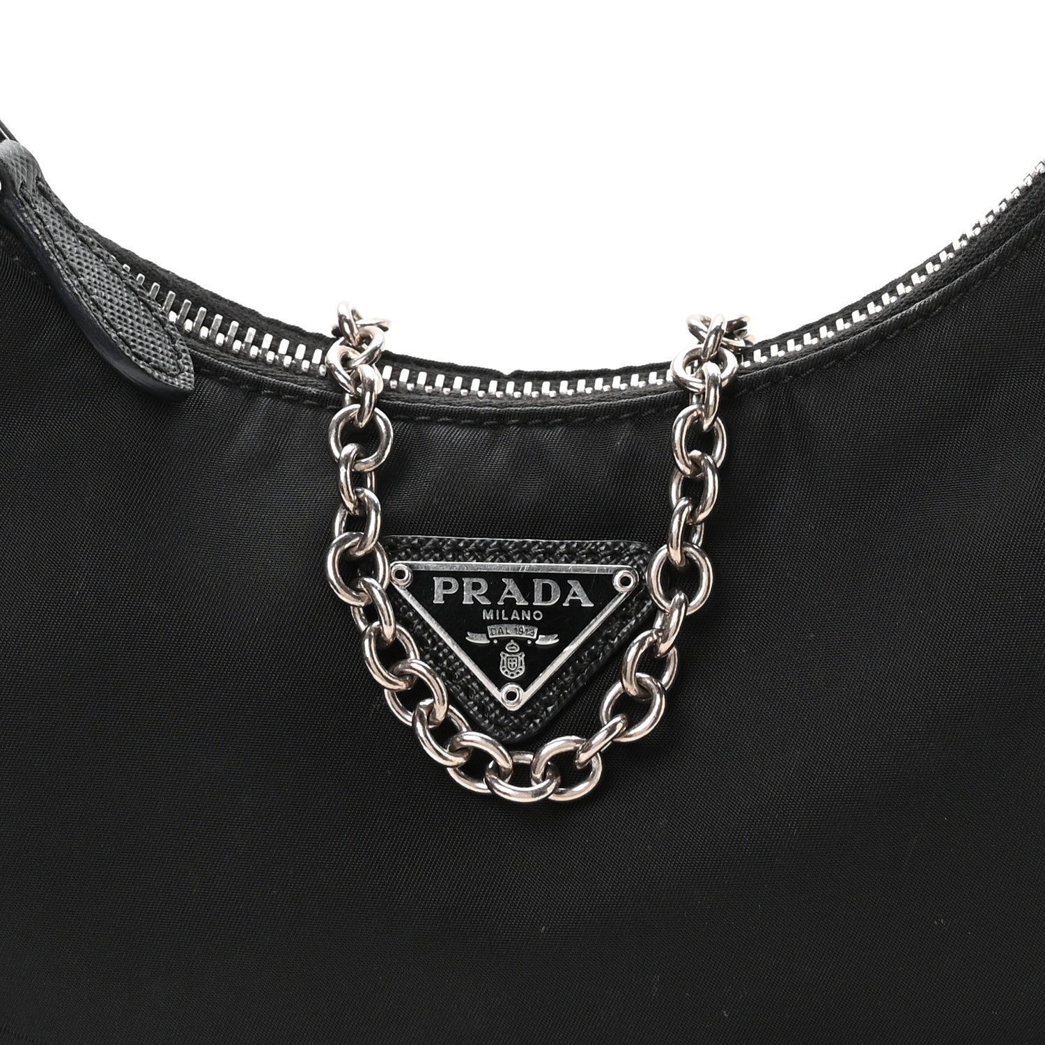 Prada Nylon Re-Edition 2005 Shoulder Bag Black