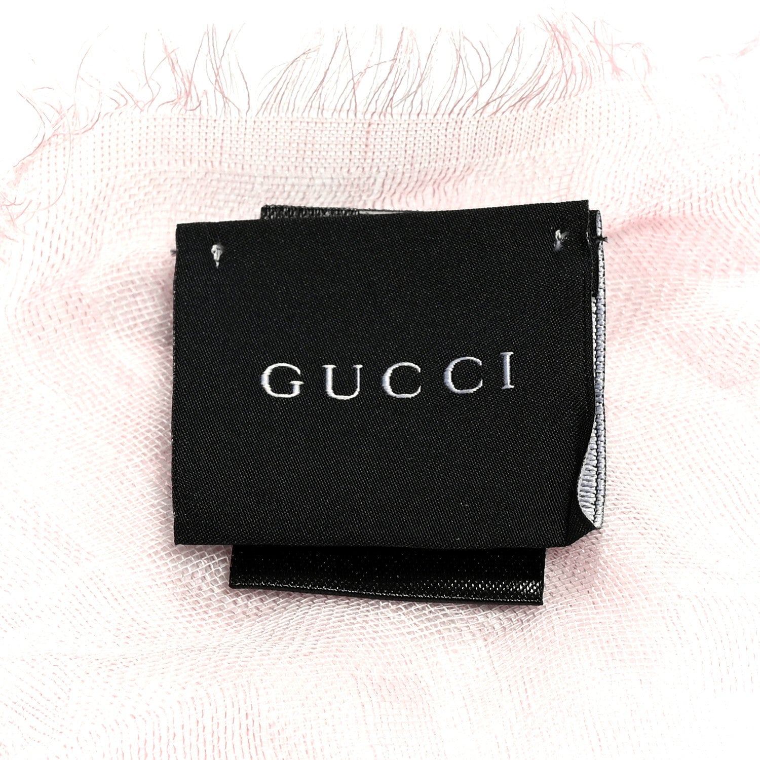 Gucci Cotton Modal GG Tri Acantha Shawl Light Pink