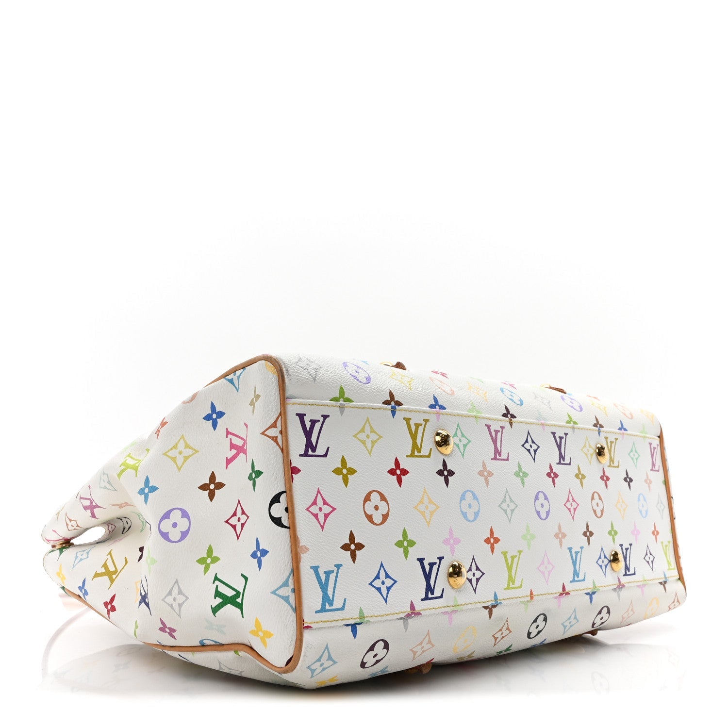 Louis Vuitton Monogram Multicolor Aurelia GM White