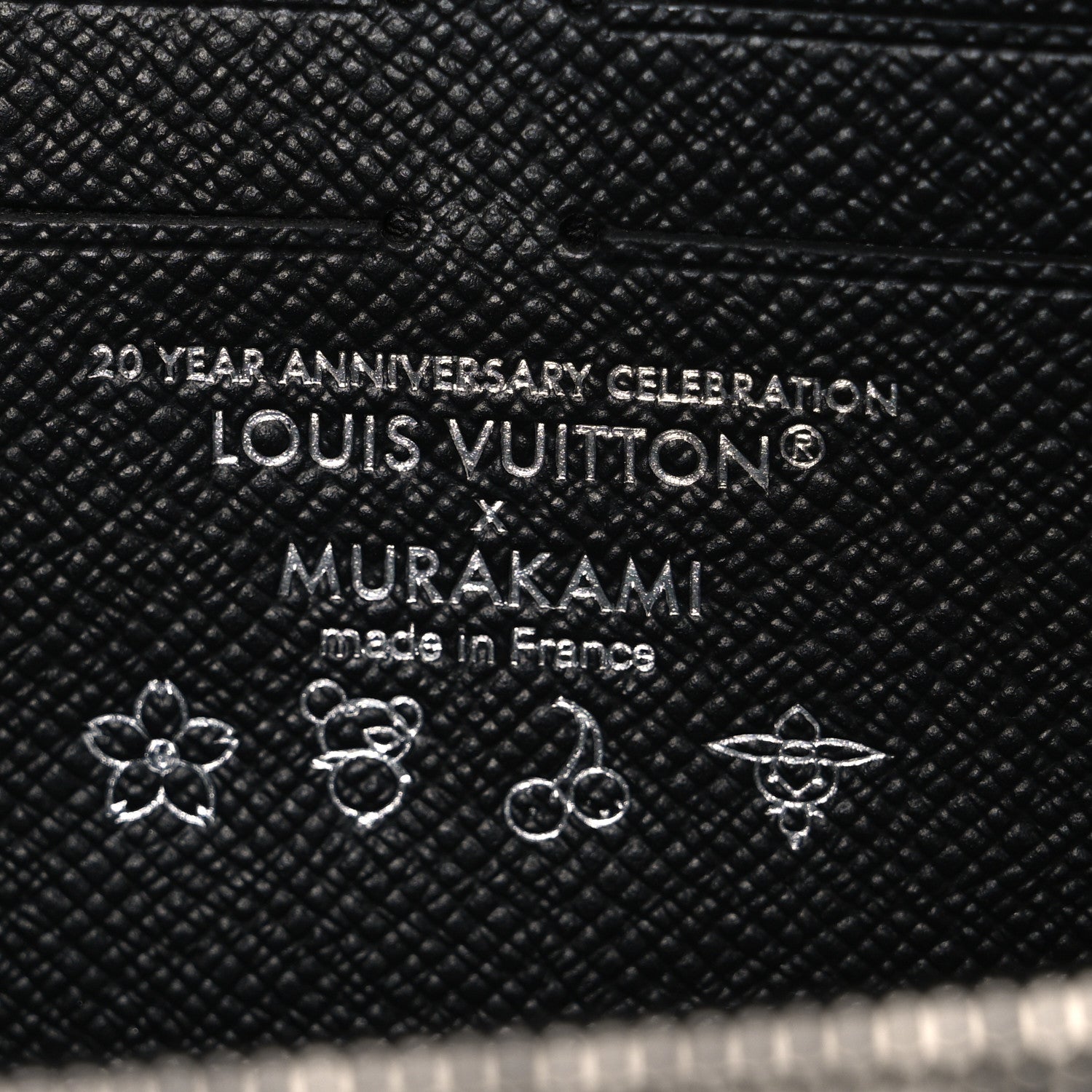 Louis Vuitton LV X TM Monogram Multicolor Clemence Wallet Black