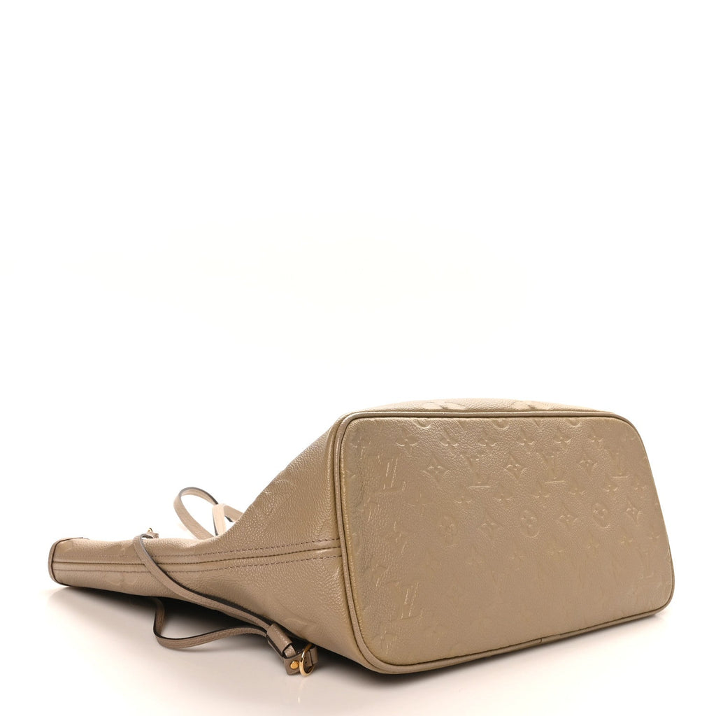 Louis Vuitton Empreinte Monogram Giant Neverfull MM Tourterelle