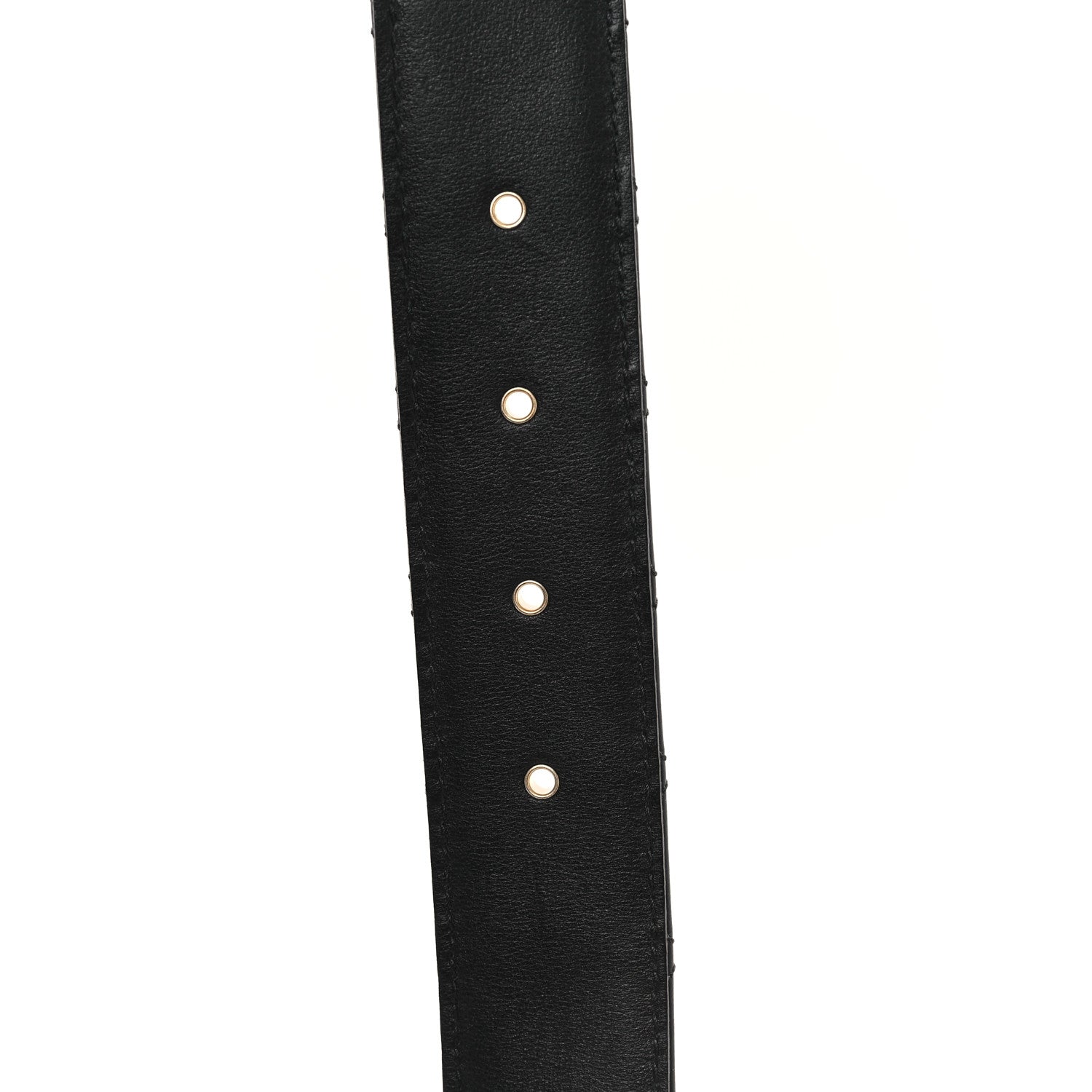 Calfskin Quilted CC Chain Belt 70 28 Black