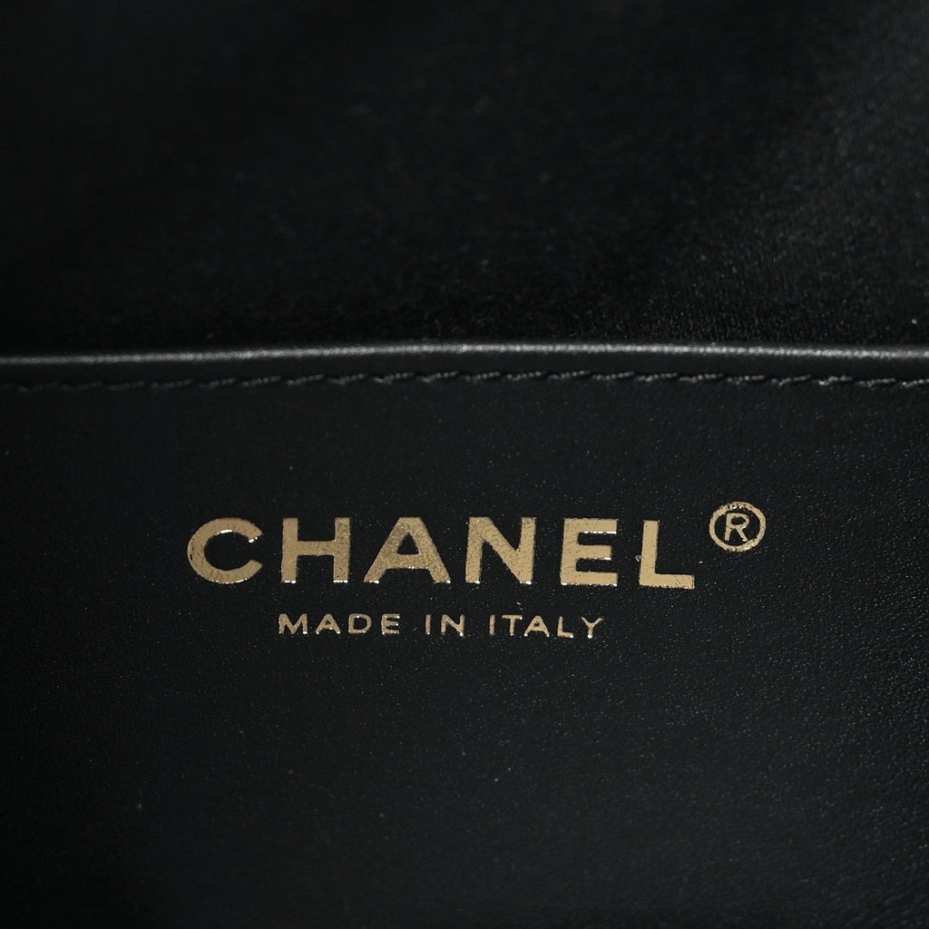 Chanel Caviar Quilted Mini Chanel 25 Handbag Black
