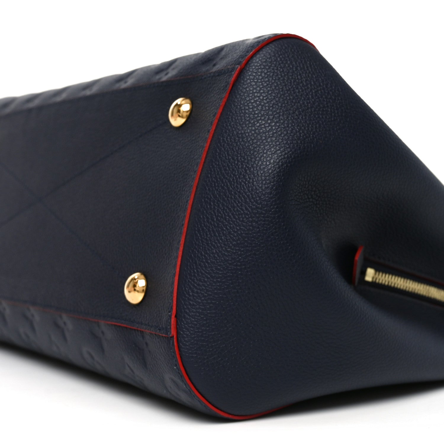 Louis Vuitton Empreinte Montaigne MM Marine Rouge