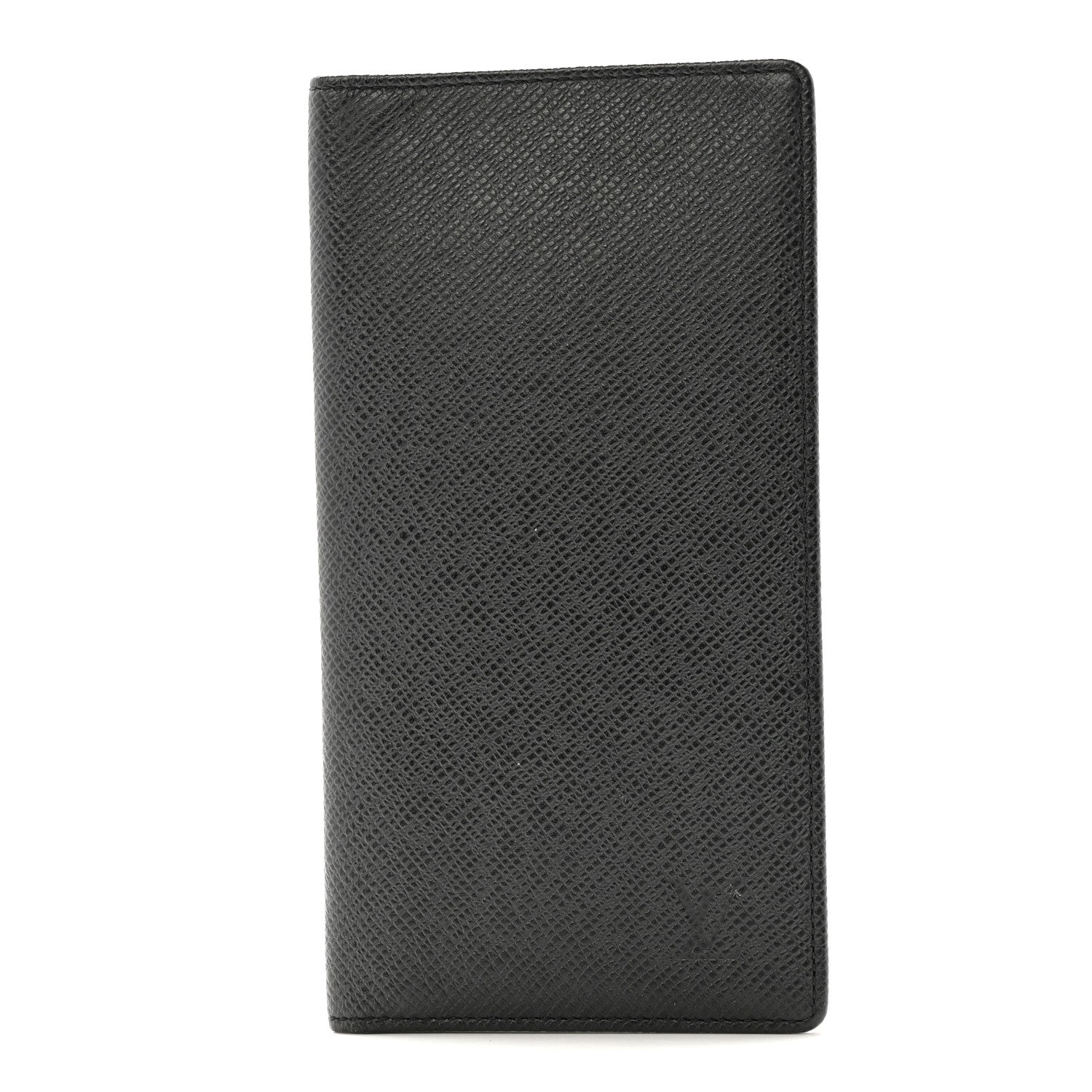 Louis Vuitton Taiga Brazza Wallet Black