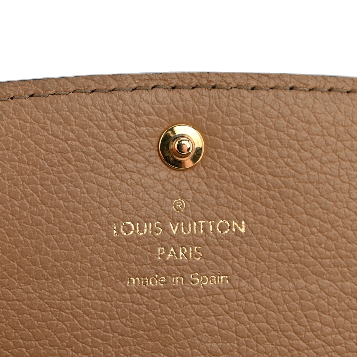 Louis Vuitton Empreinte Emilie Wallet Black Dune