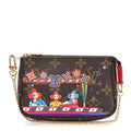 Louis Vuitton Monogram 2020 Christmas Animation Bumper Cars Mini Pochette Accessories Coquelicot