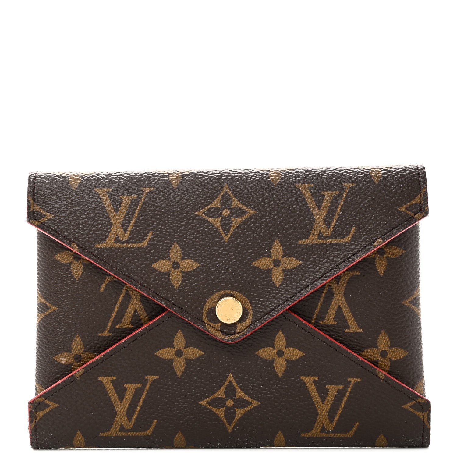 Louis Vuitton Monogram Medium Kirigami Pochette Insert Coquelicot