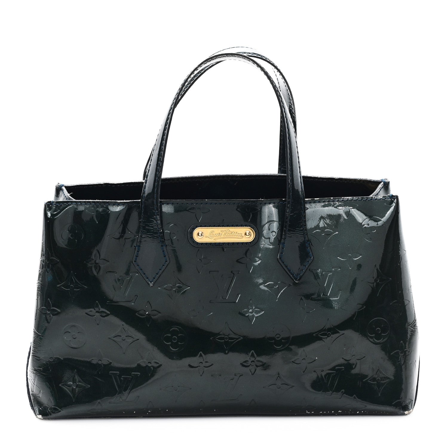 Louis Vuitton Vernis Wilshire PM Blue Nuit