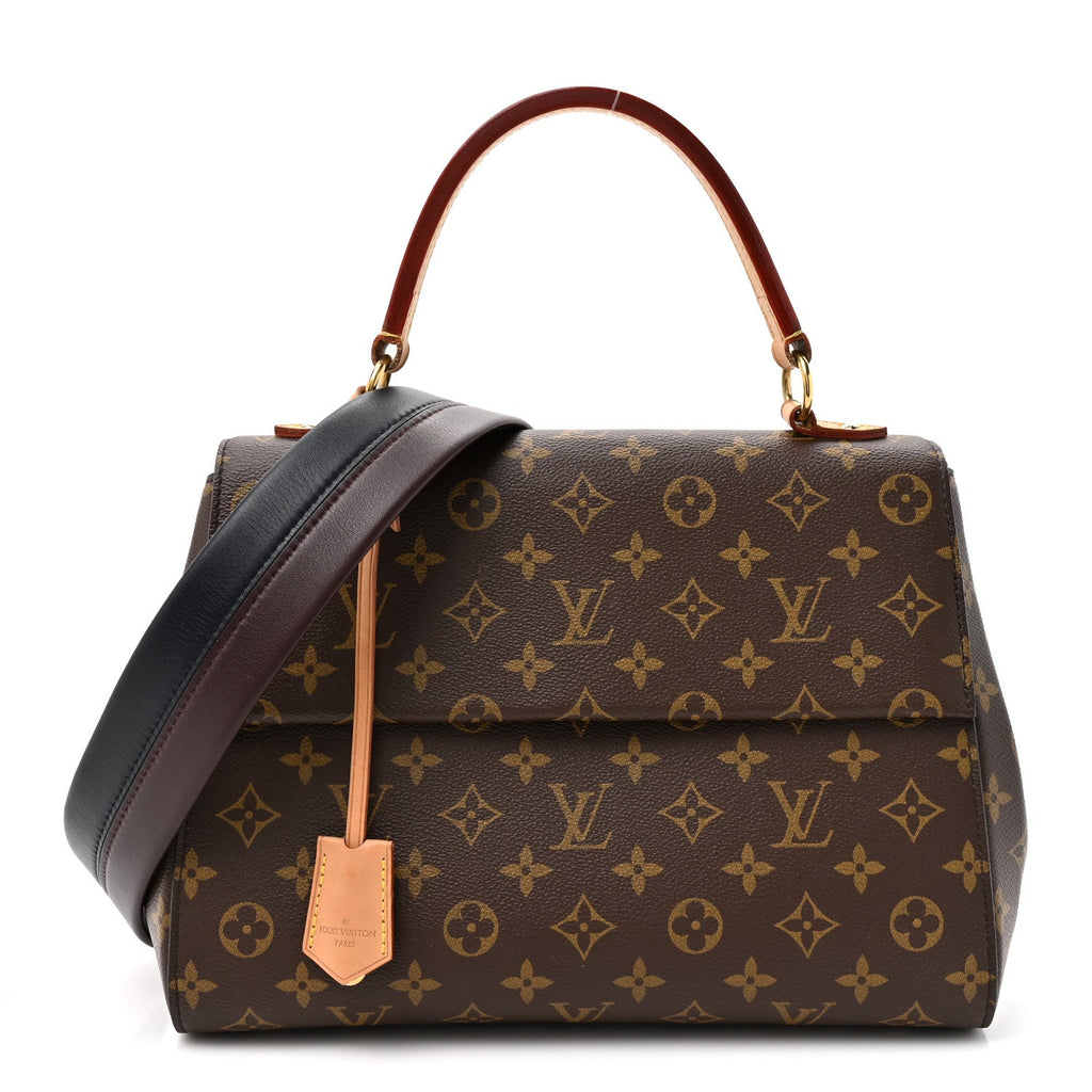 Louis Vuitton Monogram Cluny MM Bordeaux Navy