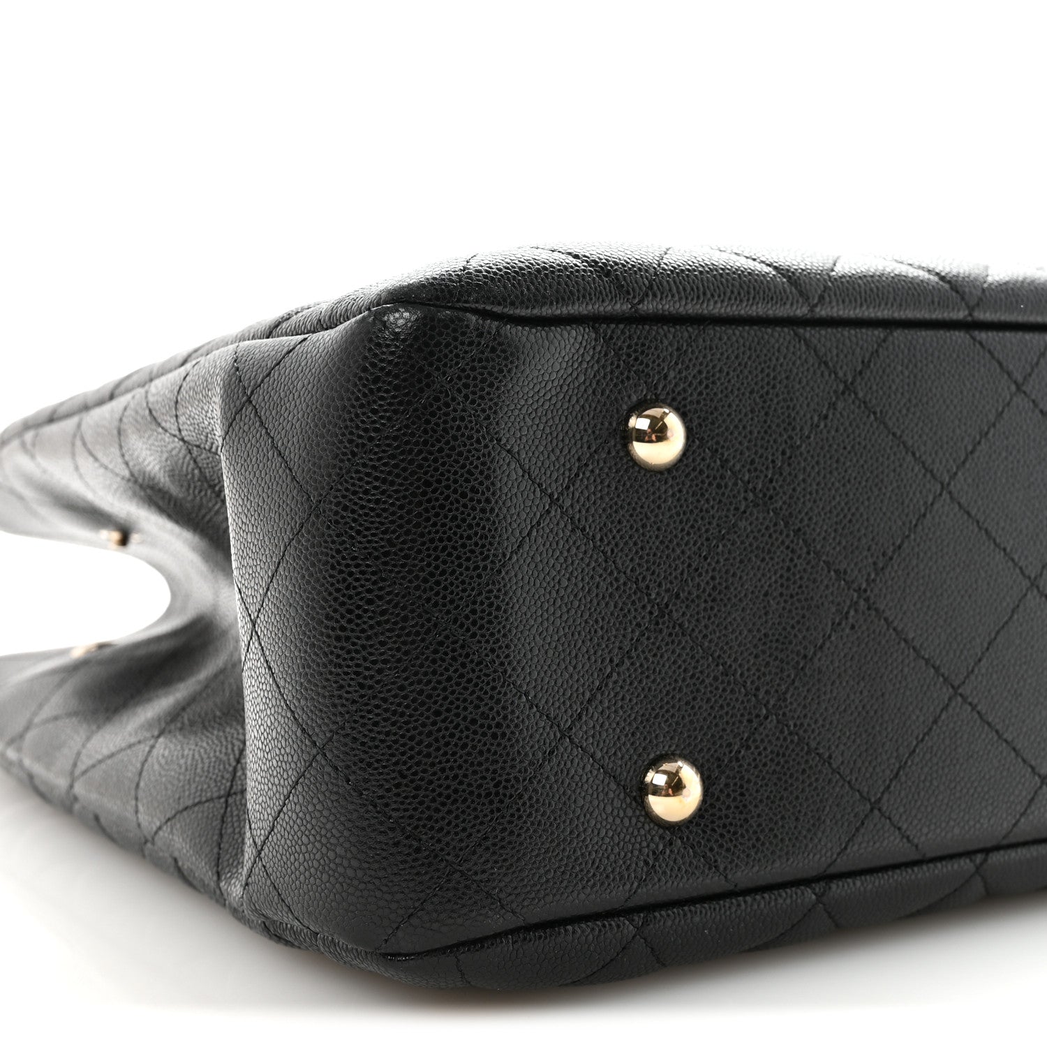 Chanel Caviar Quilted Large Shopping Tote Black