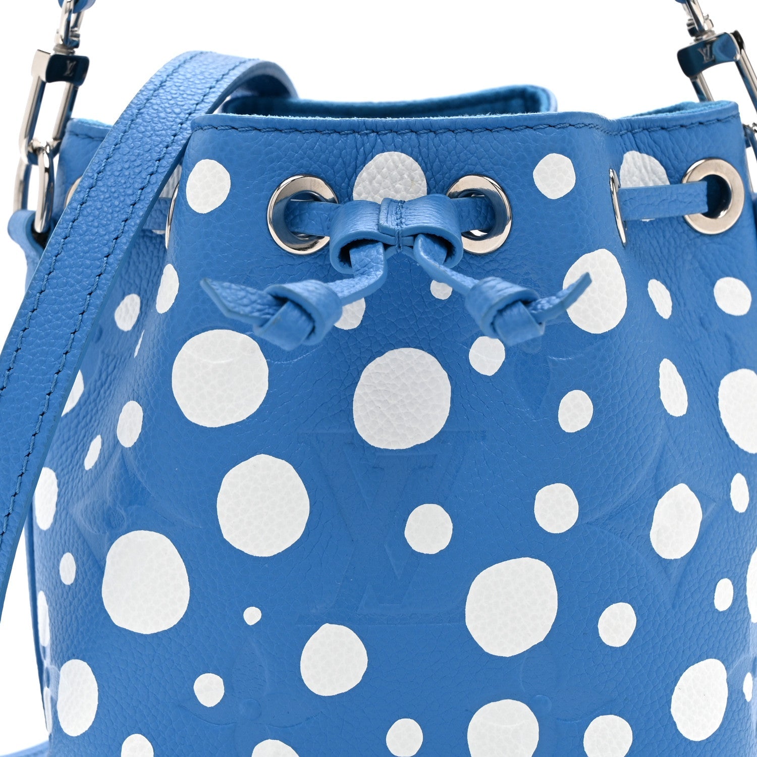 Louis Vuitton LV X YK Empreinte Nano Noe MM Blue White