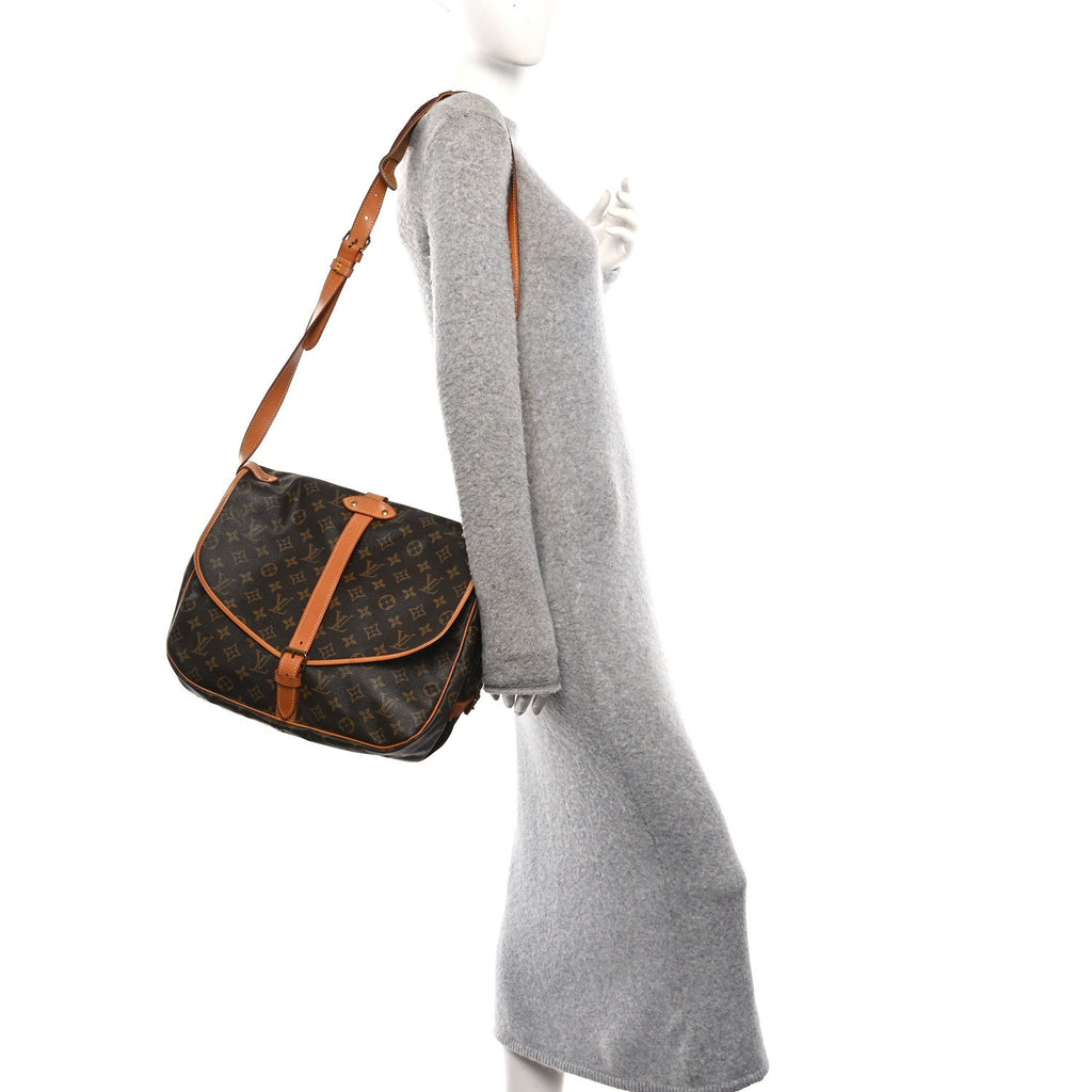 Louis Vuitton Monogram Saumur 35