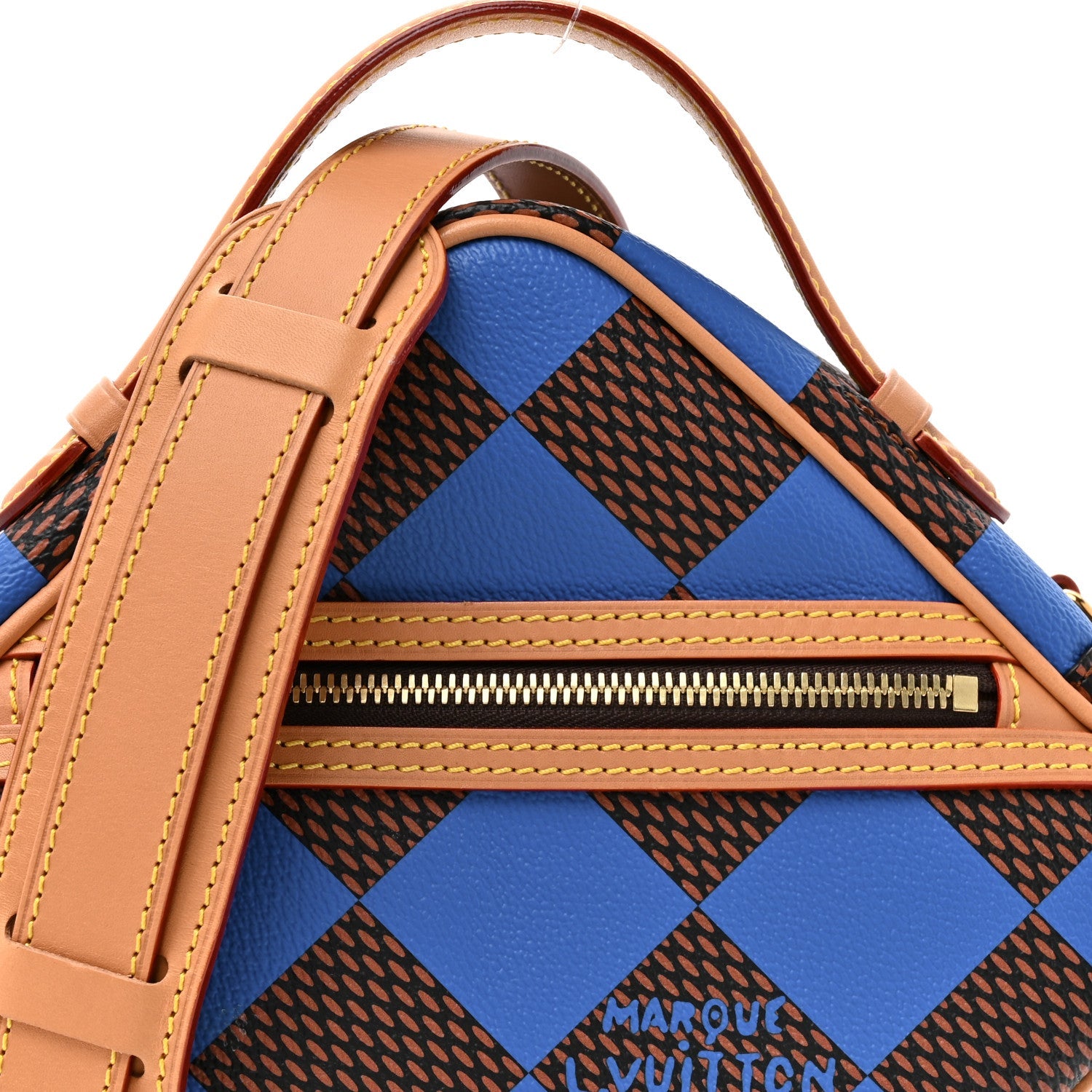 Louis Vuitton Damier Pop Chess Messenger Blue