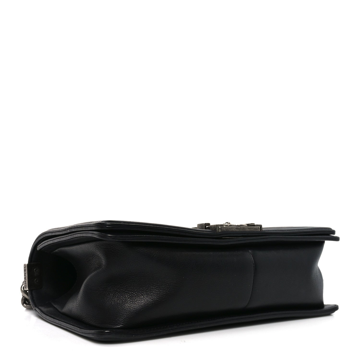 Chanel Calfskin Quilted Medium Boy Flap Black