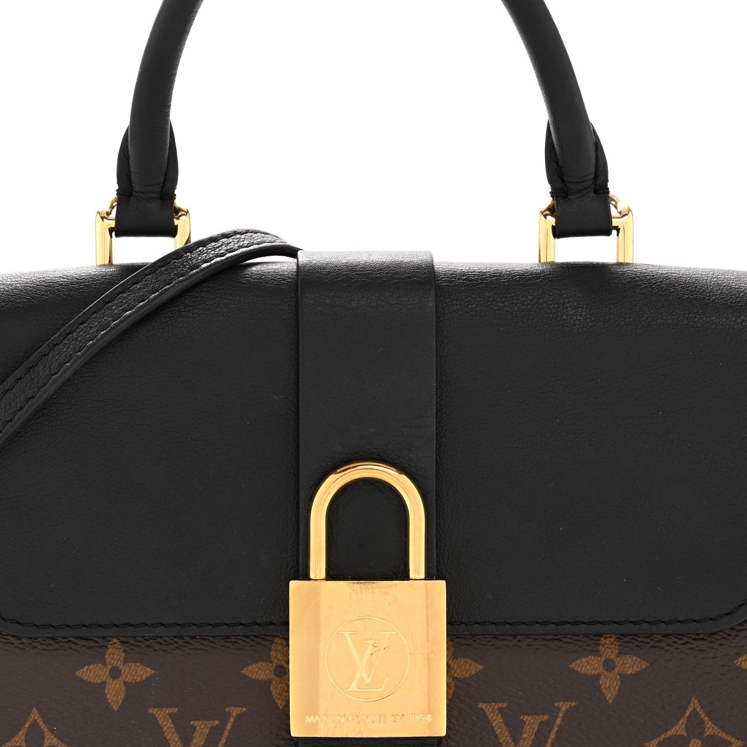 Louis Vuitton Monogram Locky BB Black