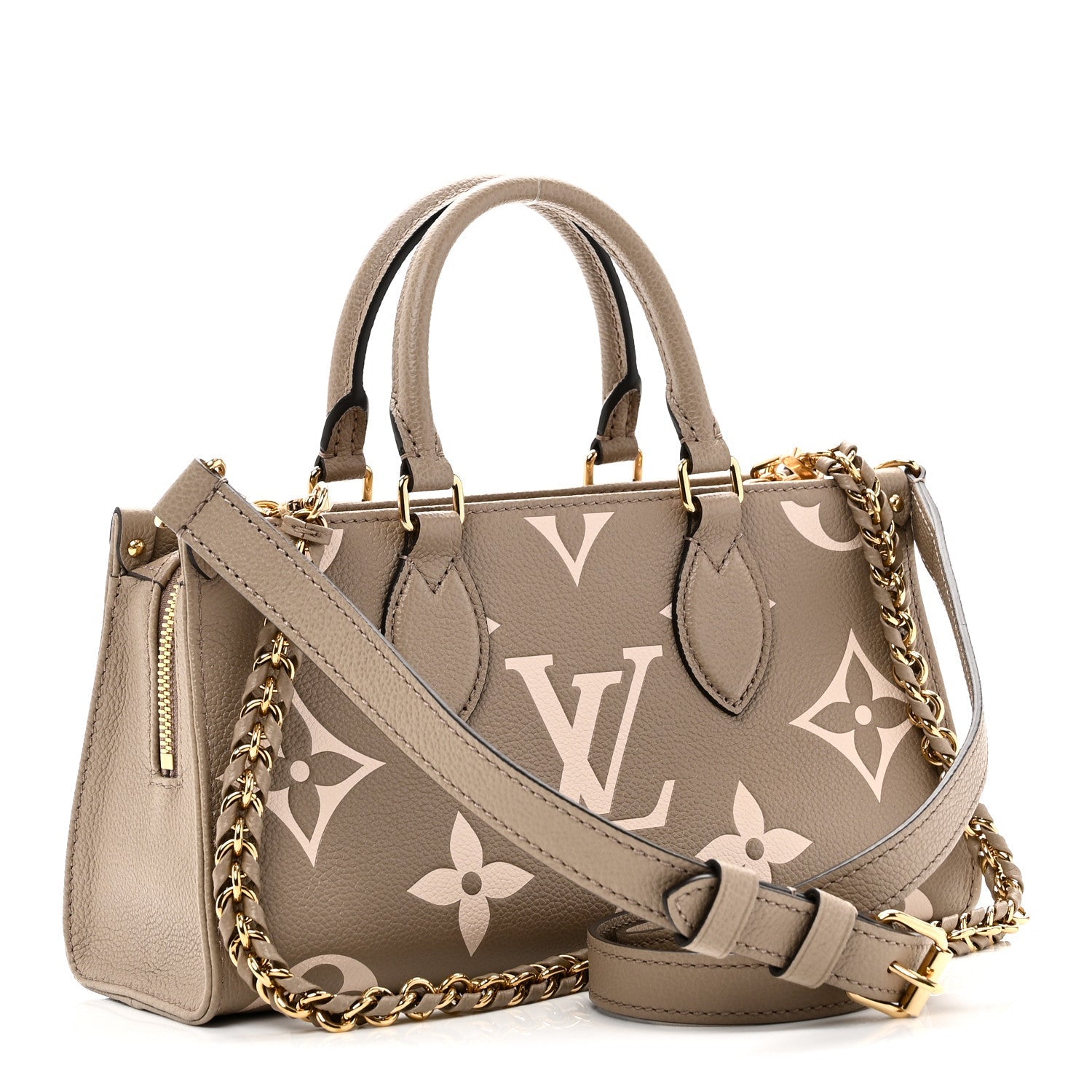 Louis Vuitton Empreinte OnTheGo East West Dove Cream