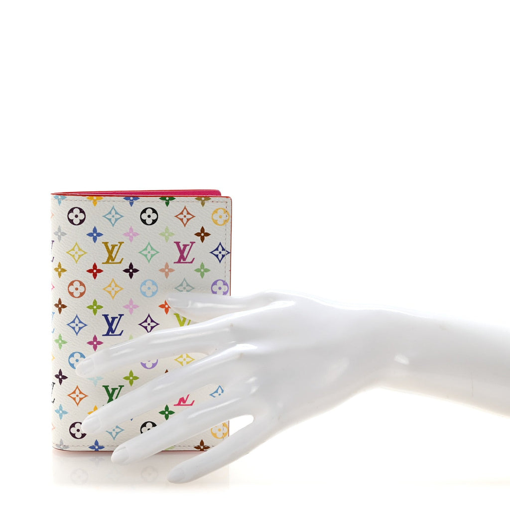 Louis Vuitton LV X TM Monogram Multicolor Passport Cover White