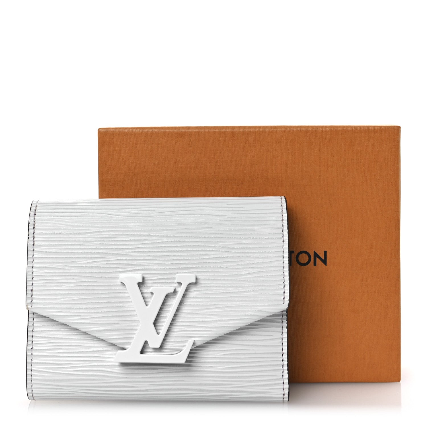 Louis Vuitton Epi Grenelle Compact Wallet White