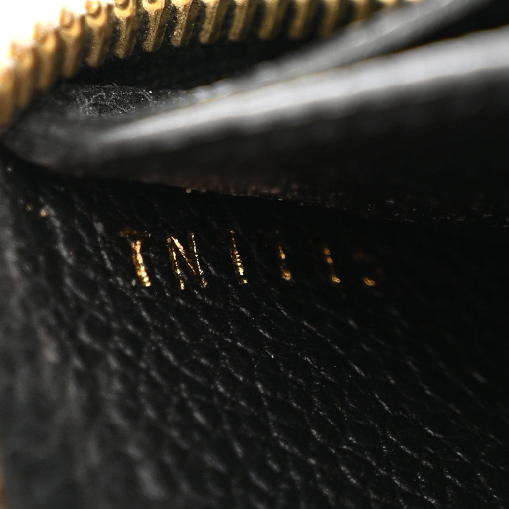 Louis Vuitton Empreinte Clemence Wallet Black