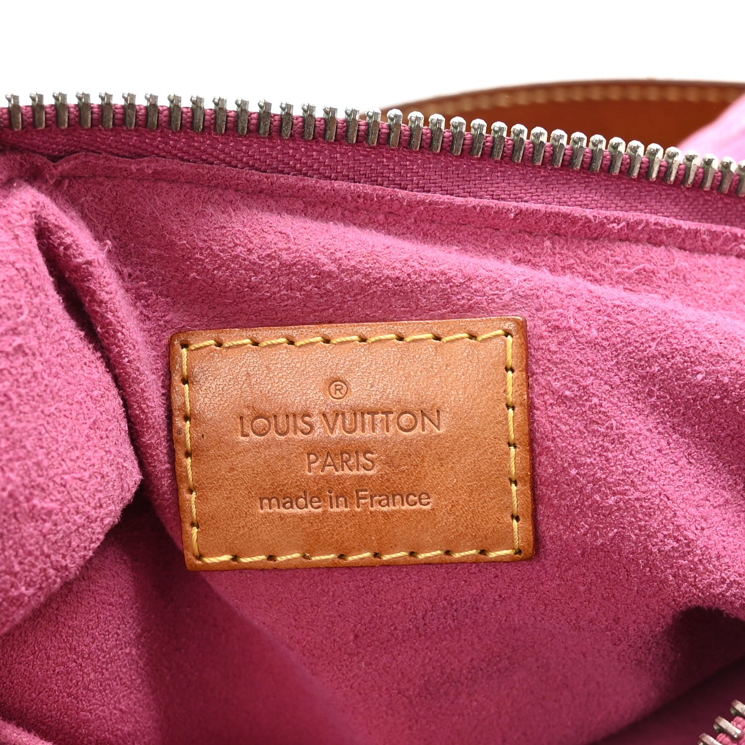 Louis Vuitton Denim Baggy PM Fuchsia