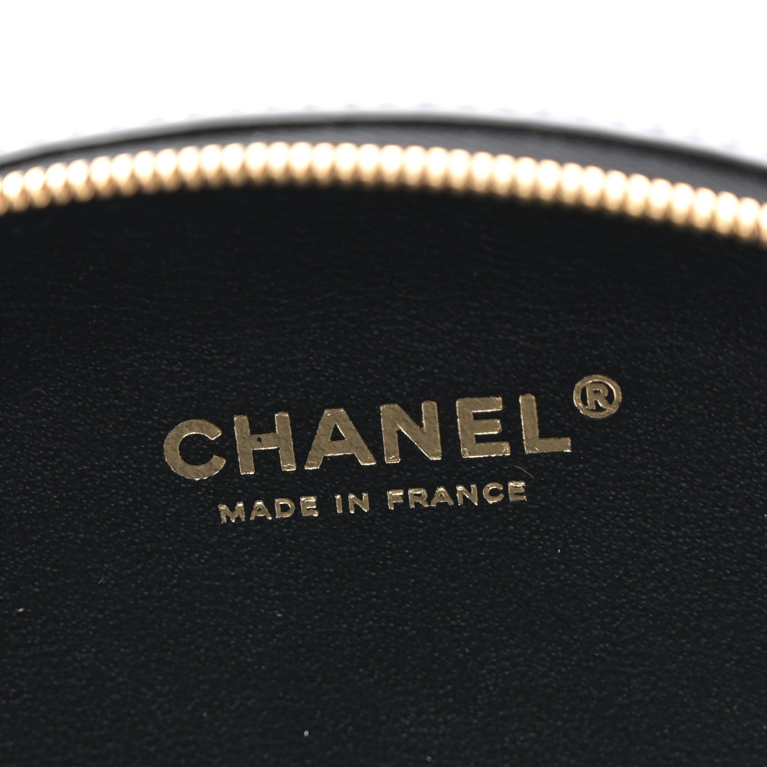 Chanel Lambskin Embroidered Chevron Quilted La Pausa Tassel Clutch Black